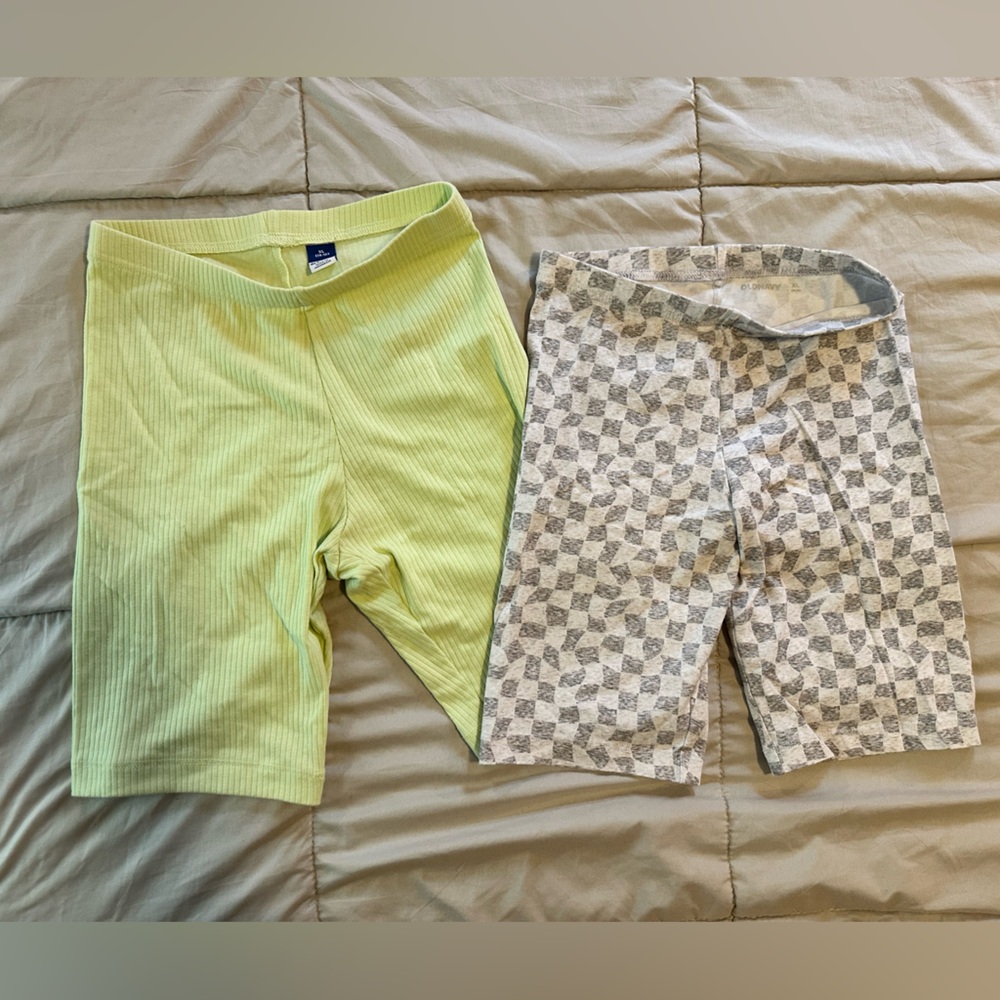 Girls old navy biker shorts 14/16